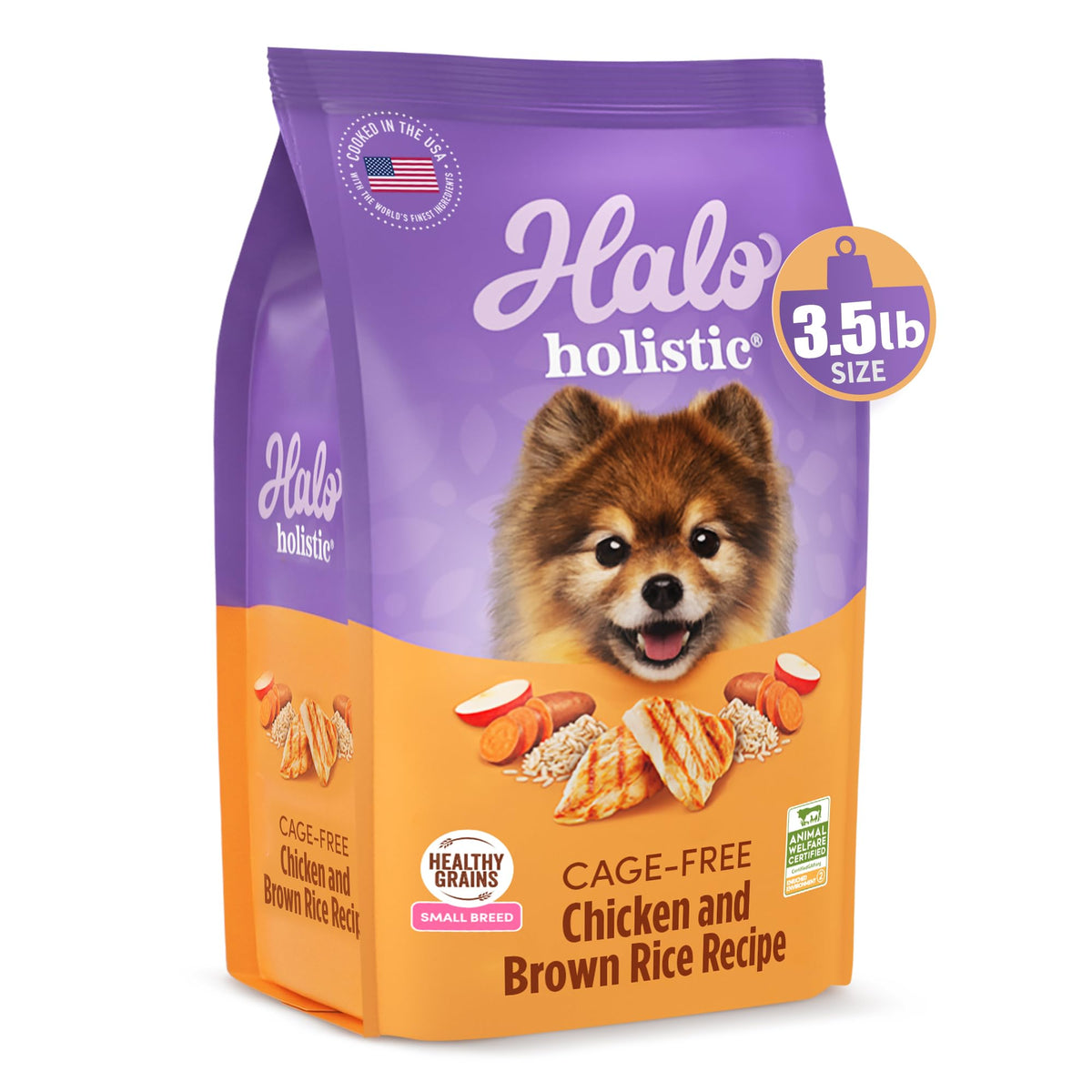 Small Breed Chicken & Brown Rice Dog Food 3.5 lb D661