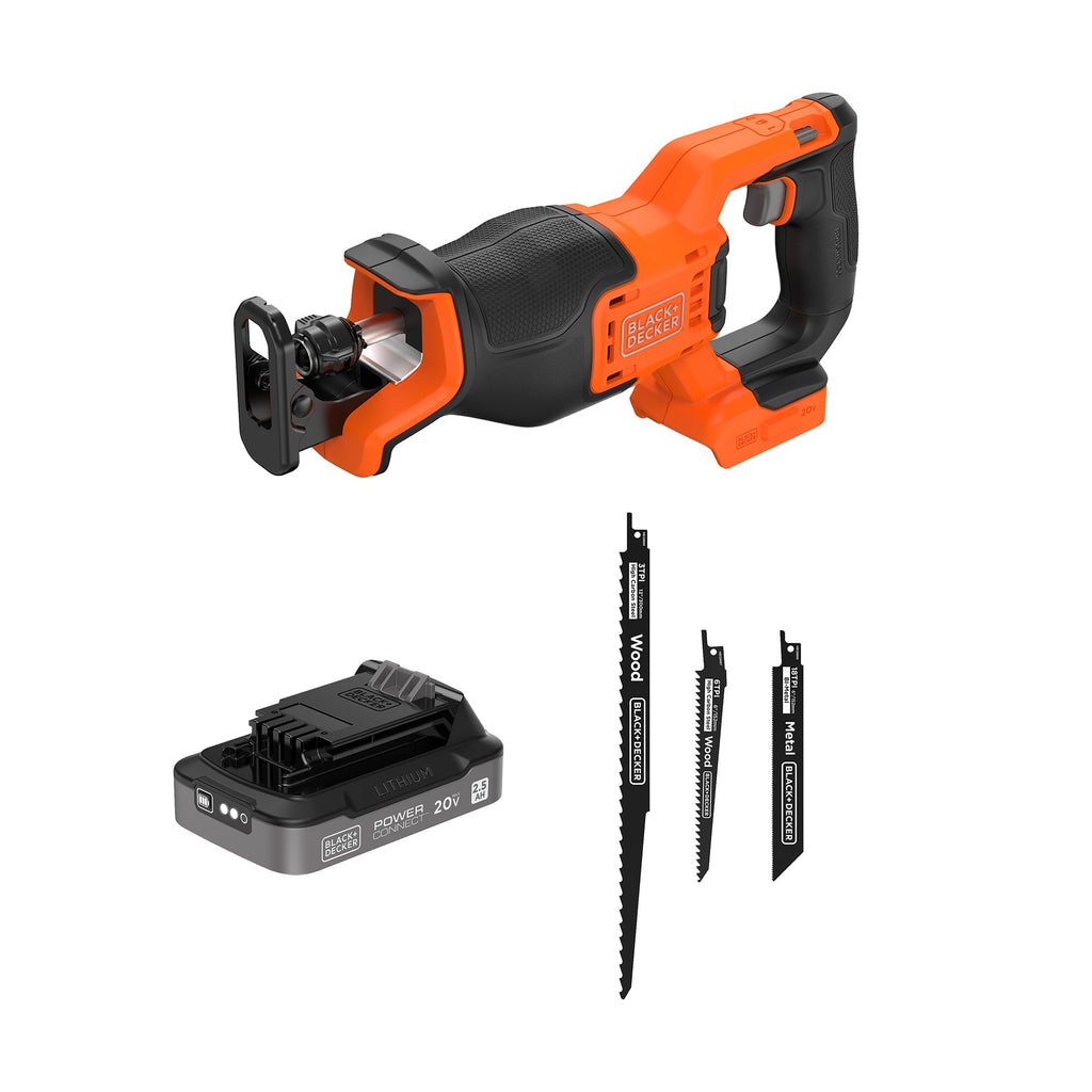 20V MAX Brushless Cordless Reciprocating Saw Kit with 2.5Ah Battery and Charger P95987
