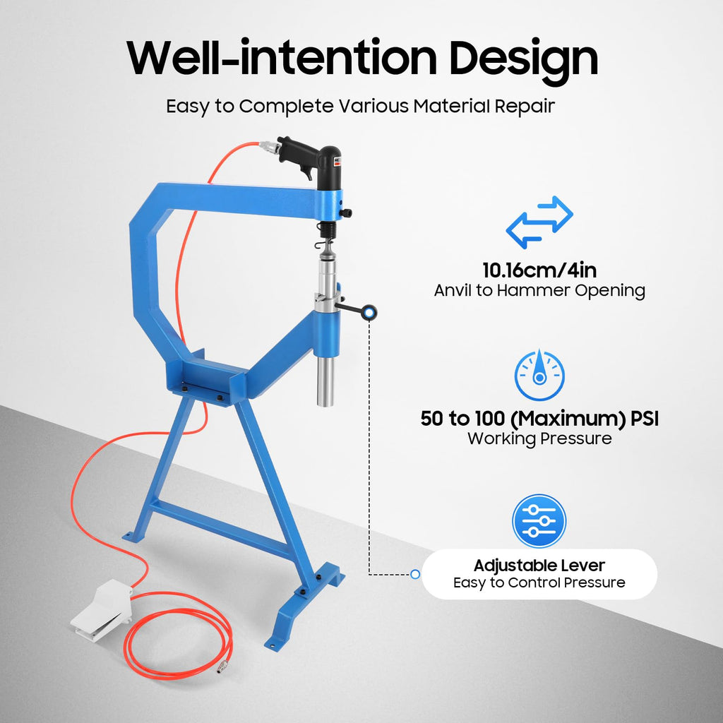 4" Pneumatic Planishing Hammer Y7216