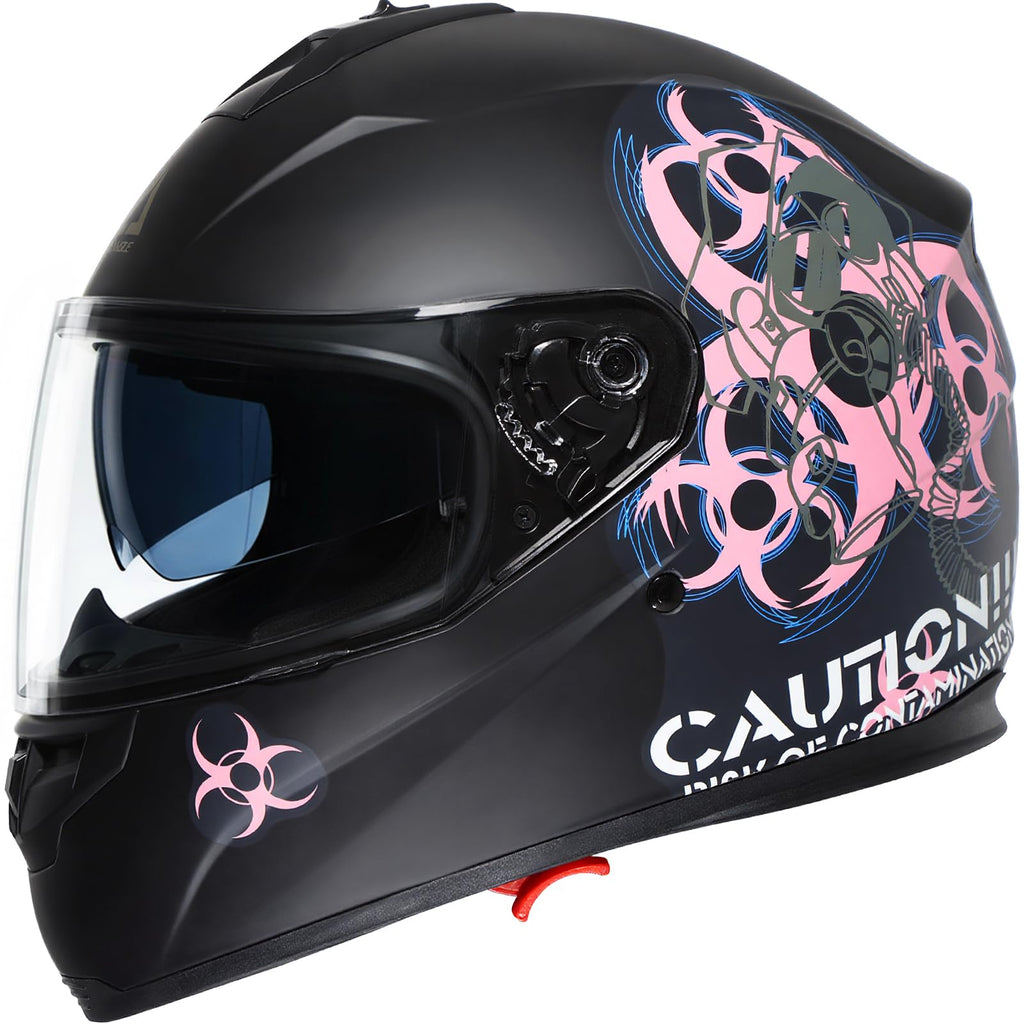 Full Face Dual Visor Motorcycle Helmet A473638