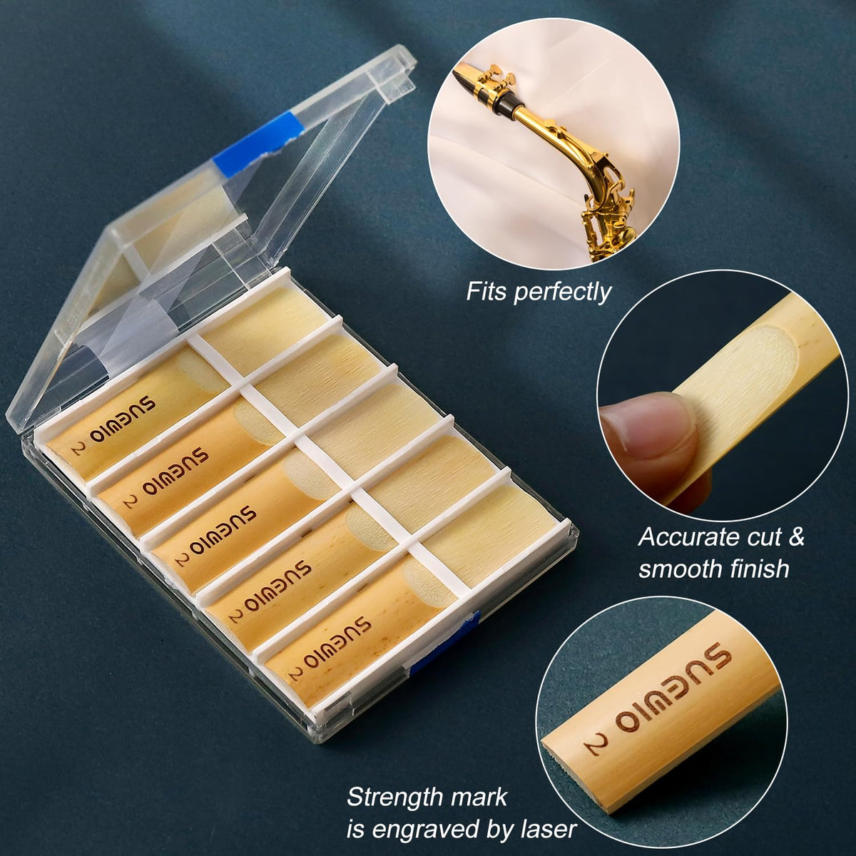 Alto Saxophone Reeds 10 Pack Strength 2.0 J67441