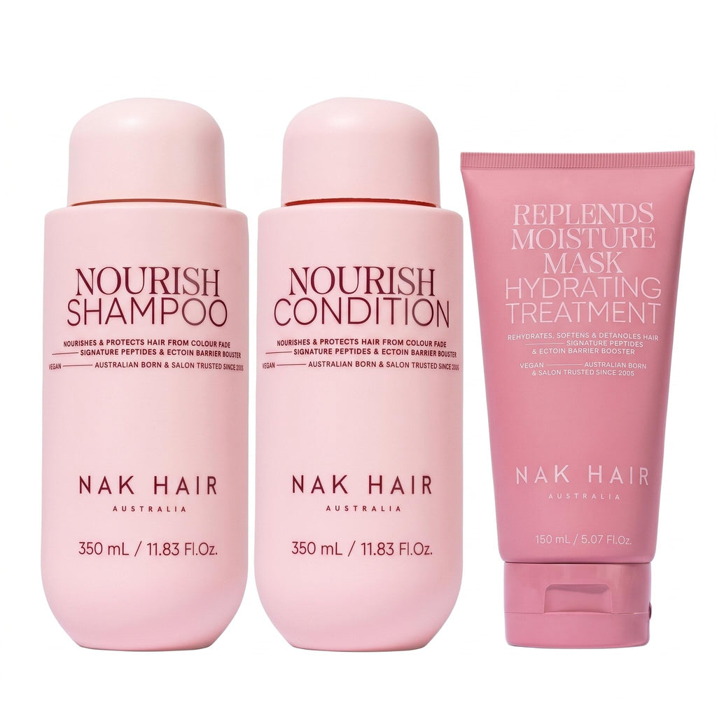 Shampoo, Conditioner & Hair Mask Set with Coconut Oil S44658