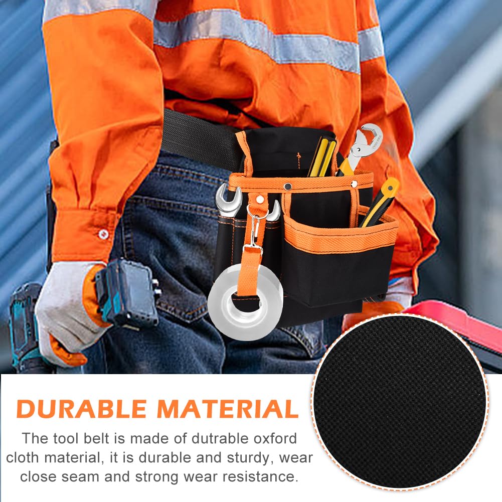 8 Pockets Tool Pouch Utility Waist Bag with Adjustable Belt N847