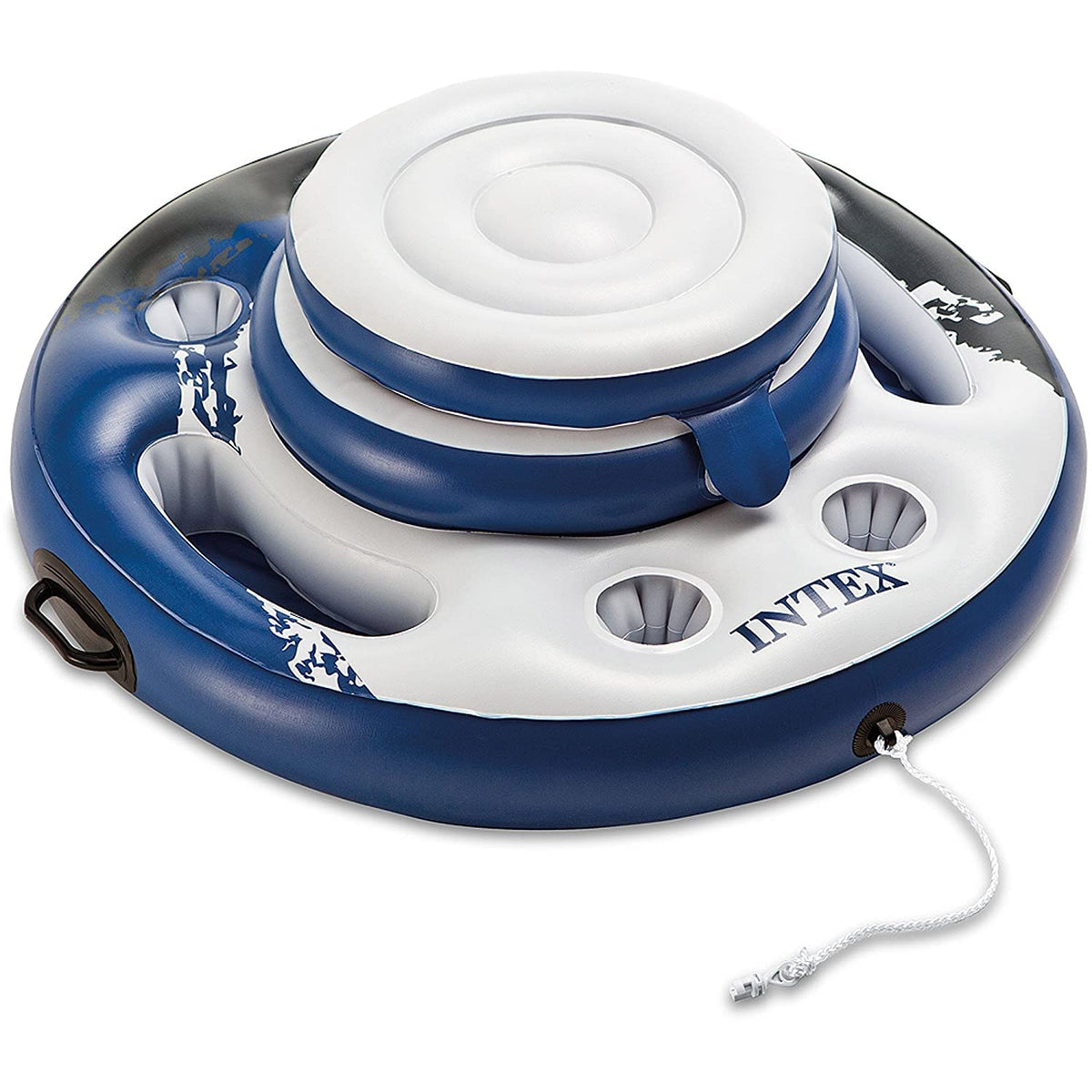 Inflatable Cooler Float with Built-in Cup Holders X161578