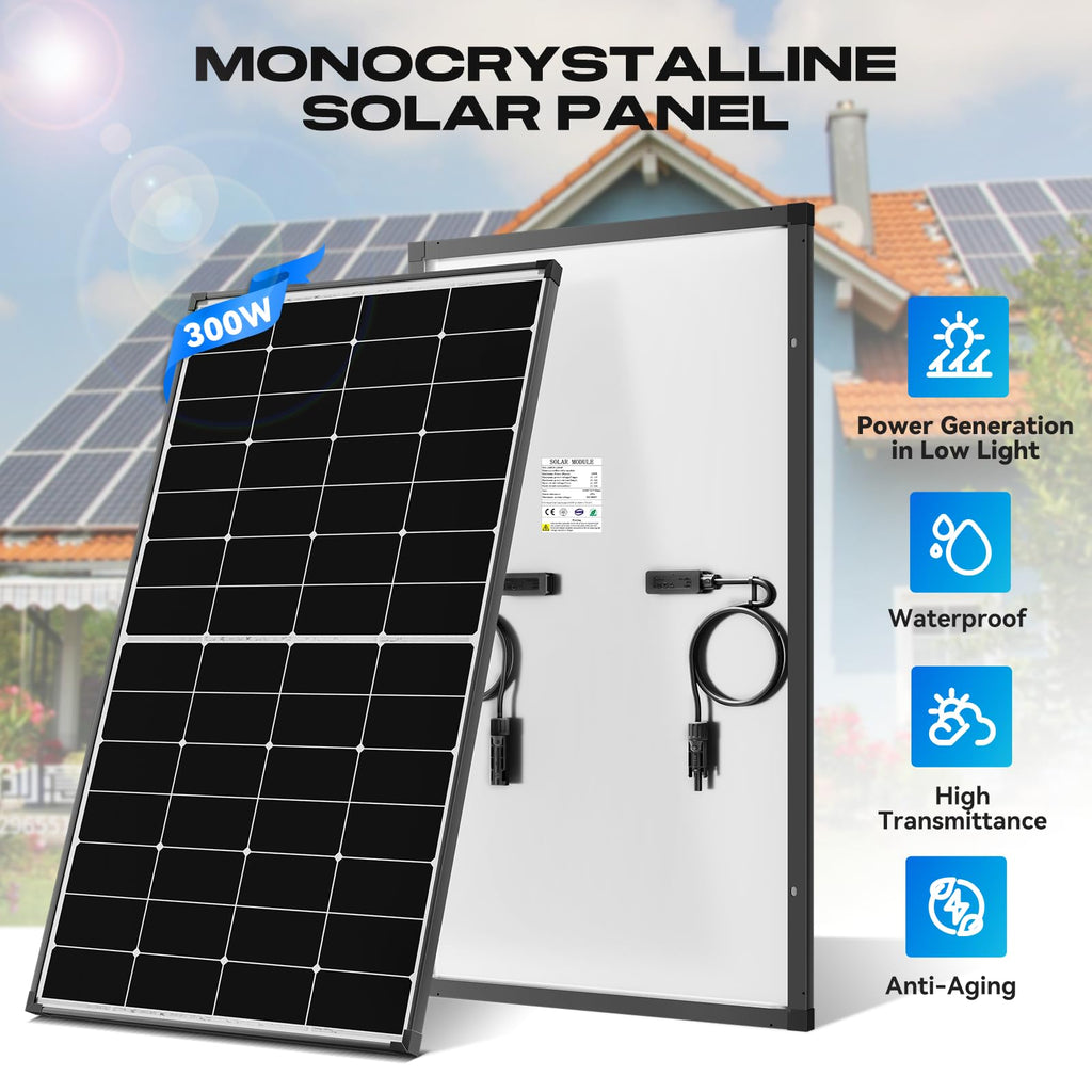 300 Watt Monocrystalline Solar Panel X185589