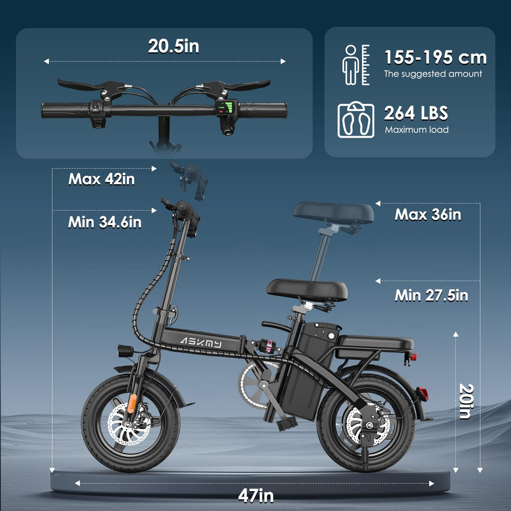 Folding Electric Bike 14" J453499