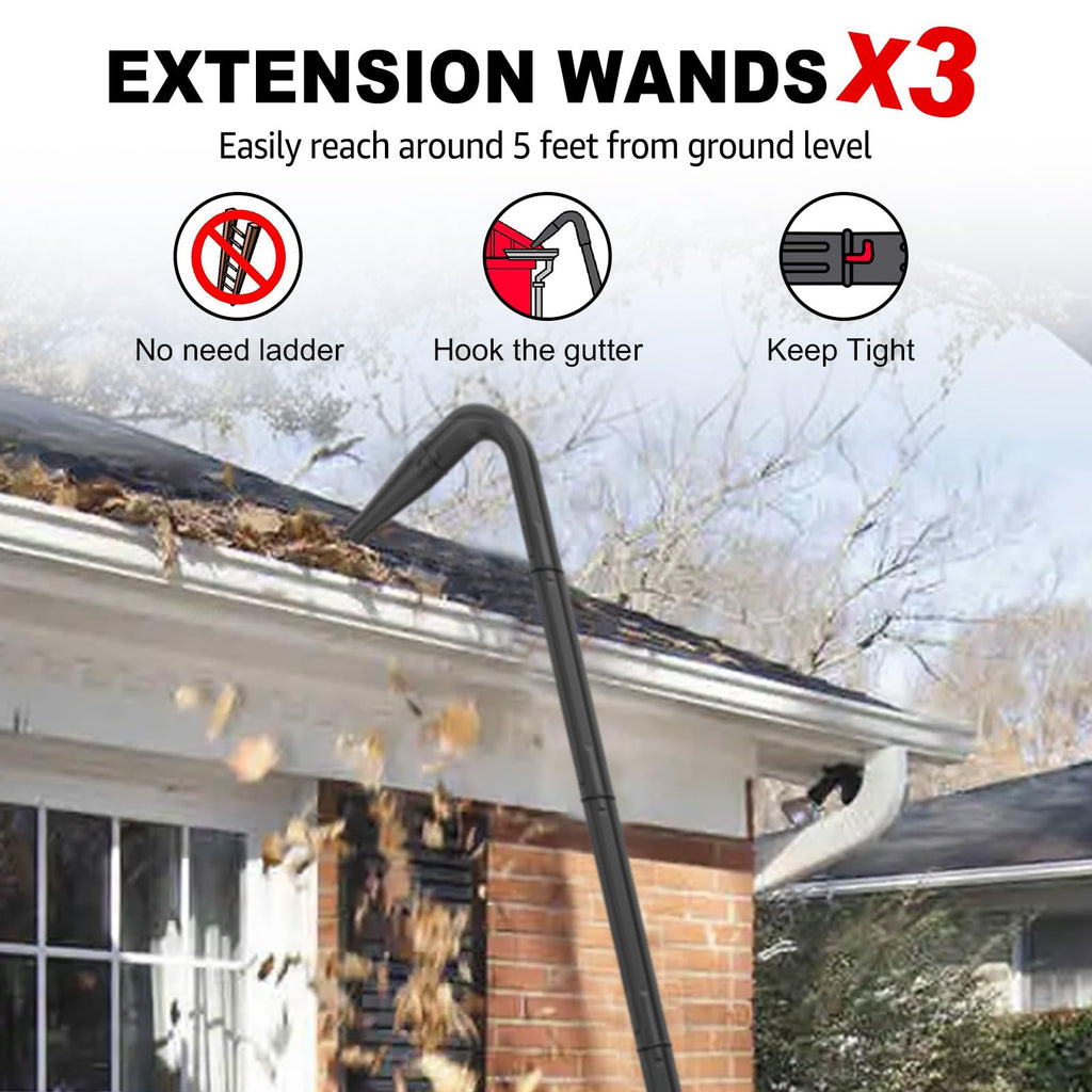 2-1/2 in. Gutter Cleaning Attachment Kit D92415