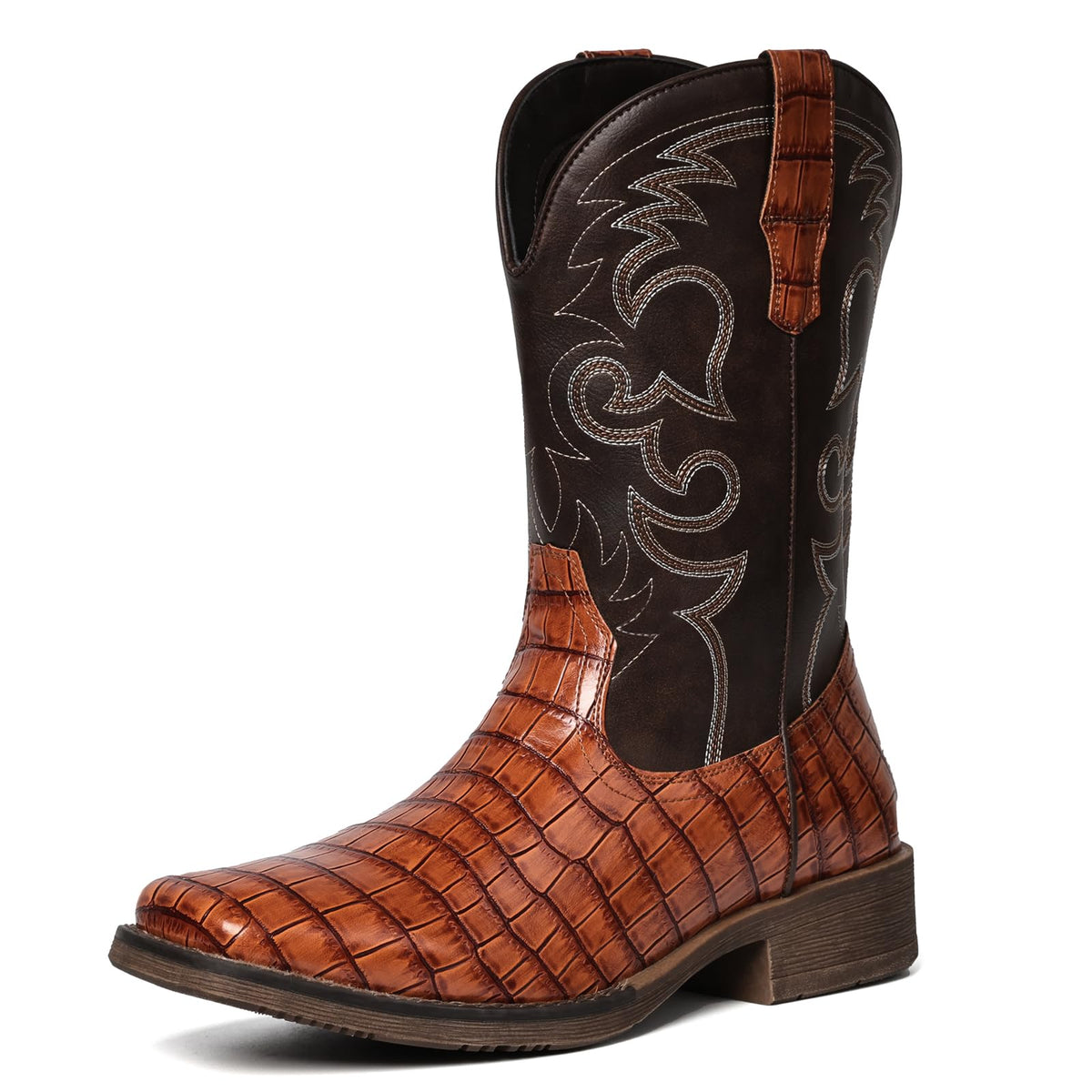Cowboy Boots for Men Caiman Tail Print G658227