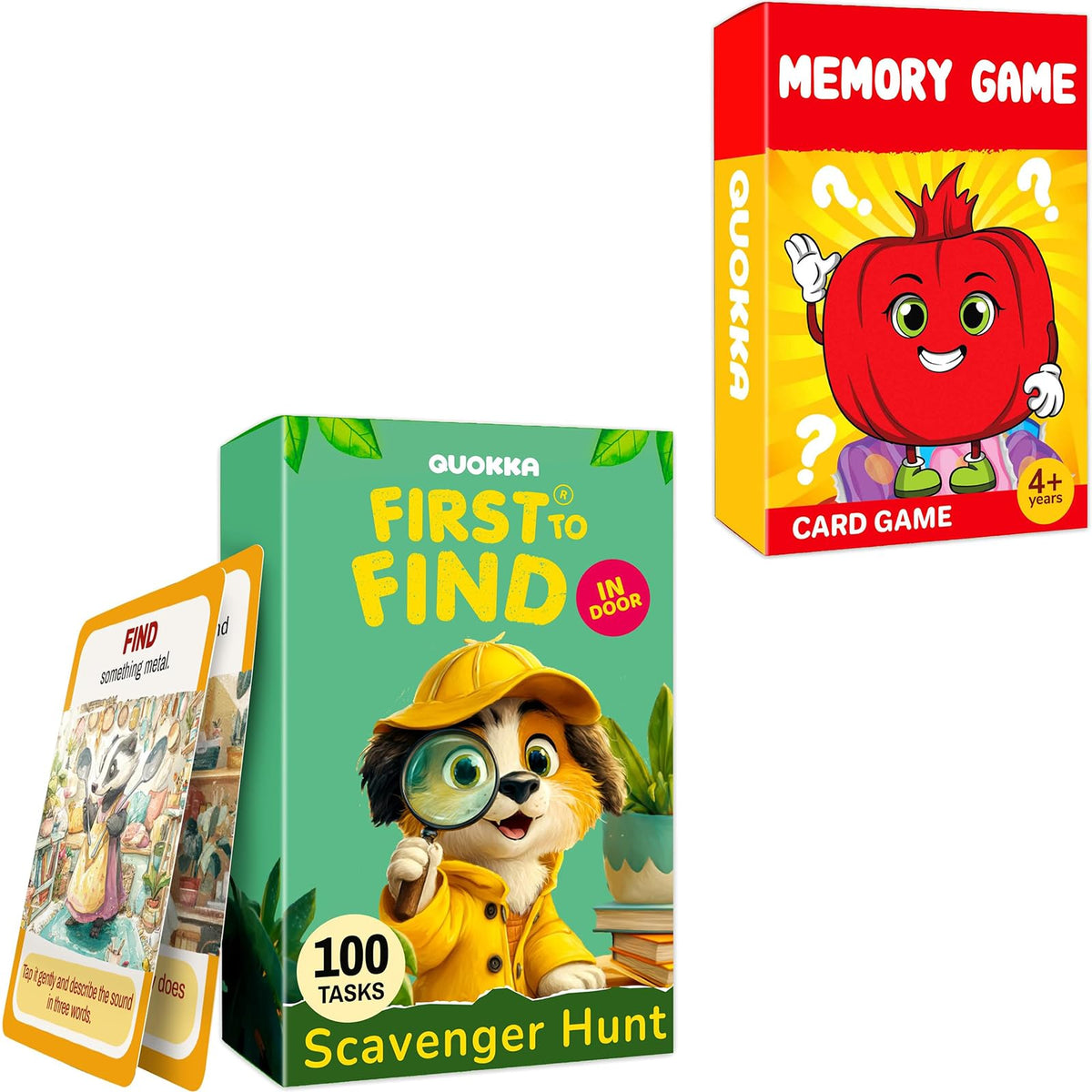 Kids Scavenger Hunt & Memory Matching Game N19902