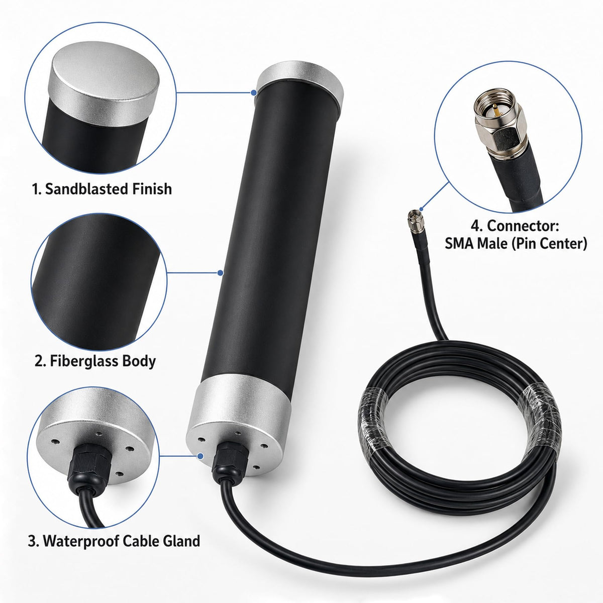 Outdoor Omni Cellular Antenna Kit V87359