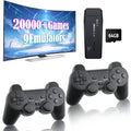 Retro Game Console Plug and Play 4K HDMI 15 Classic Emulators Dual 2.4G Wireless Controllers E9117