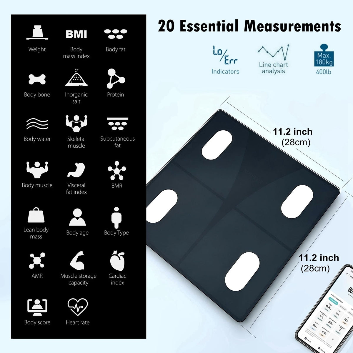 Digital Bathroom Scale A269