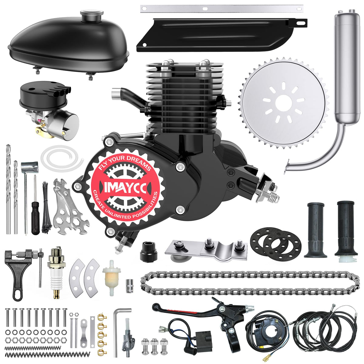 100cc 2 Stroke Gas Bike Motor Kit P99170