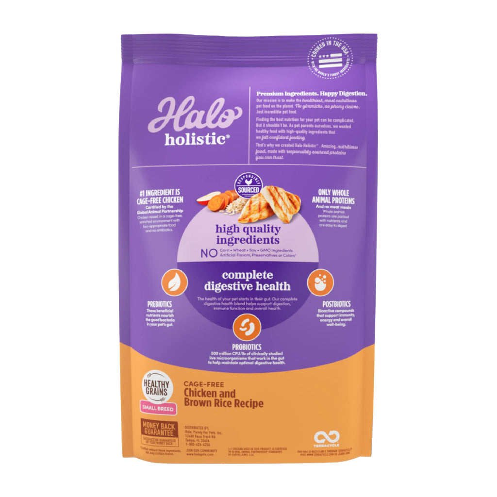 Small Breed Chicken & Brown Rice Dog Food 3.5 lb D661