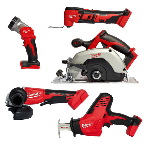18-Volt Lithium-Ion Cordless 9-Tool Combo Kit with 2-Batteries Y38901