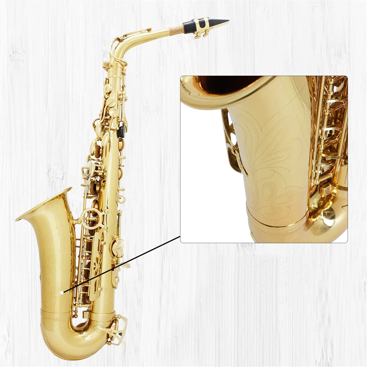 Alto Saxophone Brass Instrument W8517