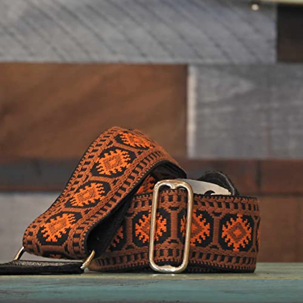Handmade Fabric Bass Strap V123