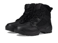 Black 6-Inch Side-Zip Work Boots Z598202