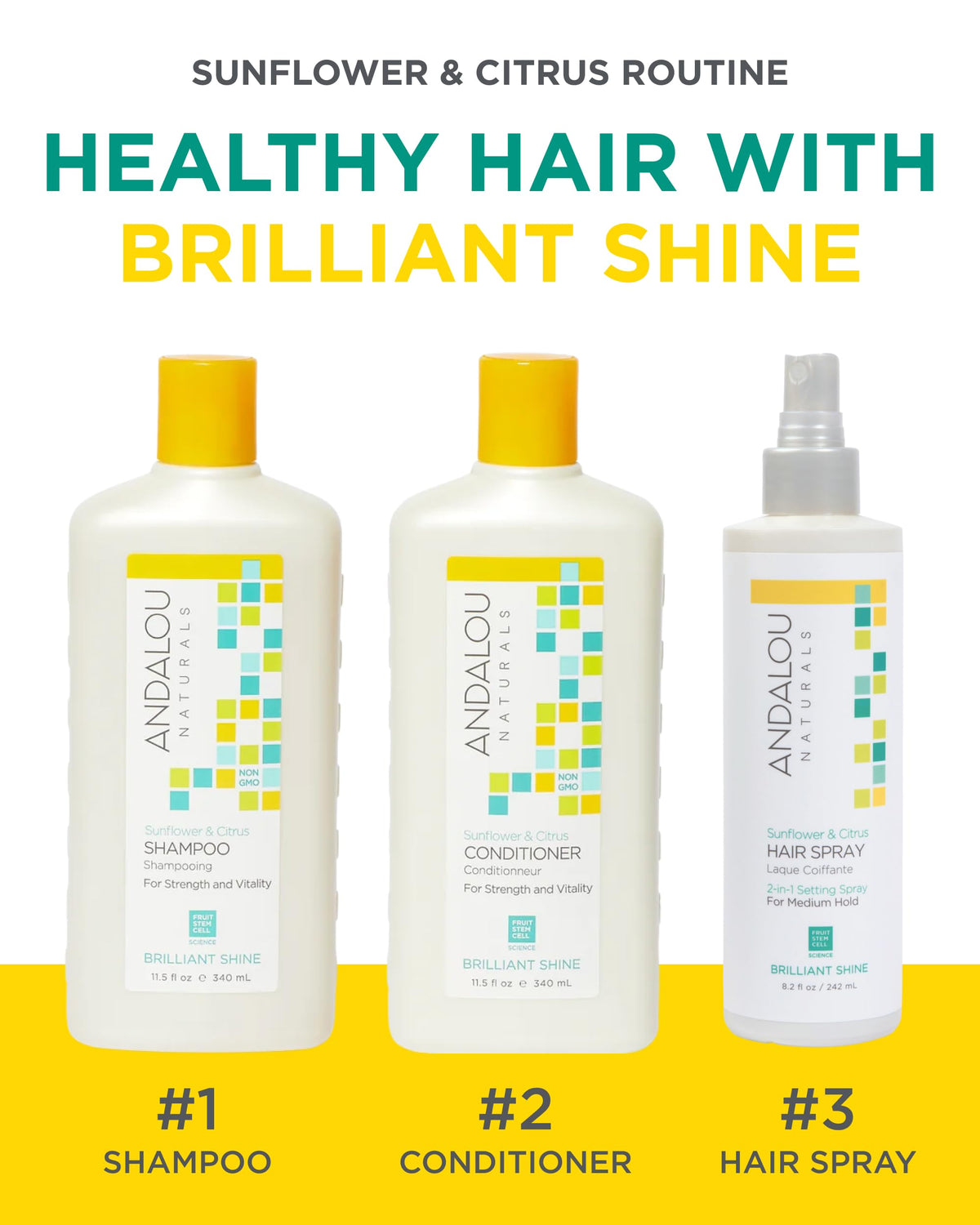 Sunflower & Citrus Hair Spray 8.2 fl oz E59617
