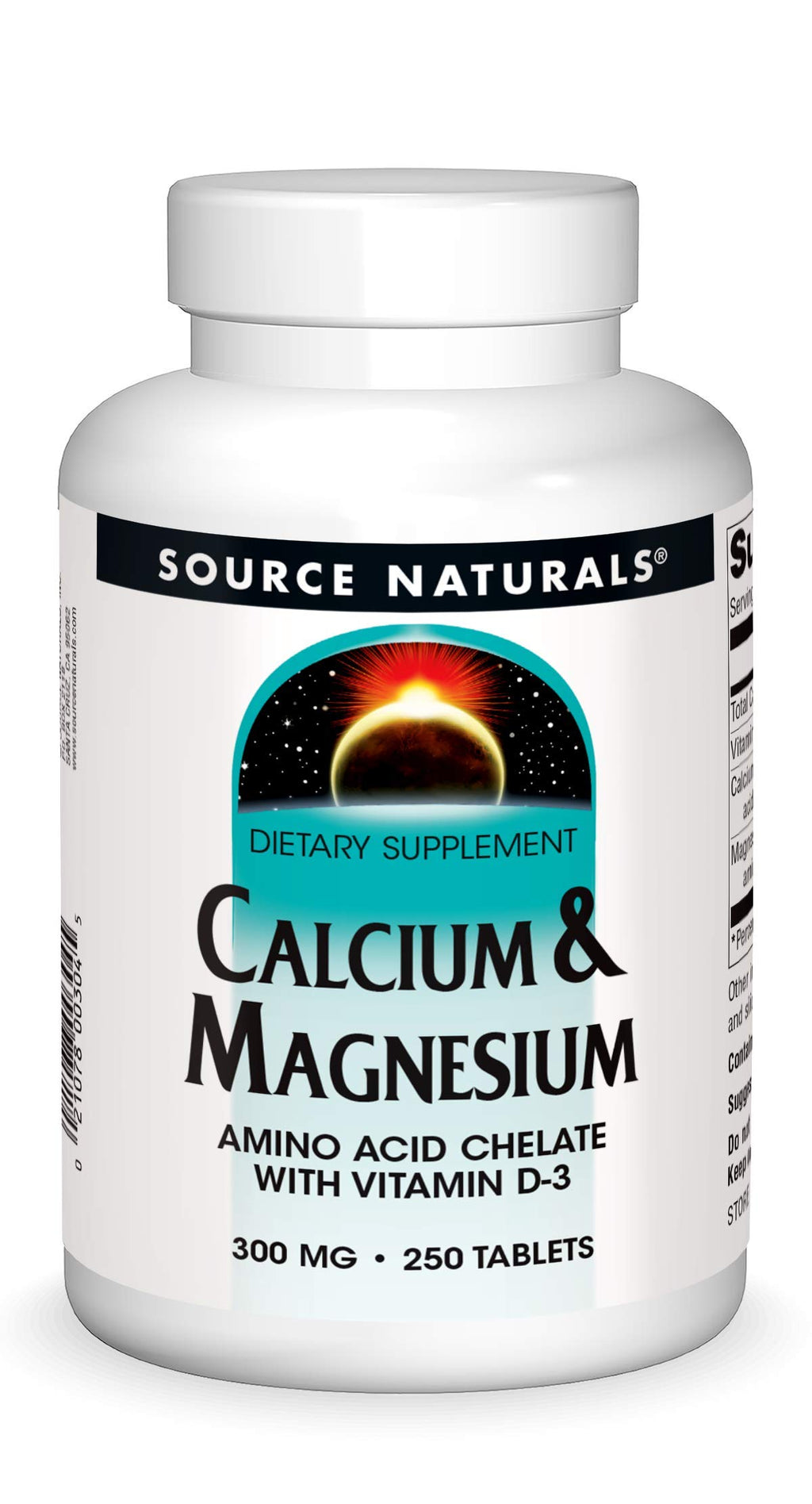 Calcium & Magnesium 300 MG 250 Tablets K878