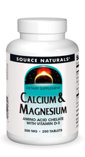 Calcium & Magnesium 300 MG 250 Tablets K878