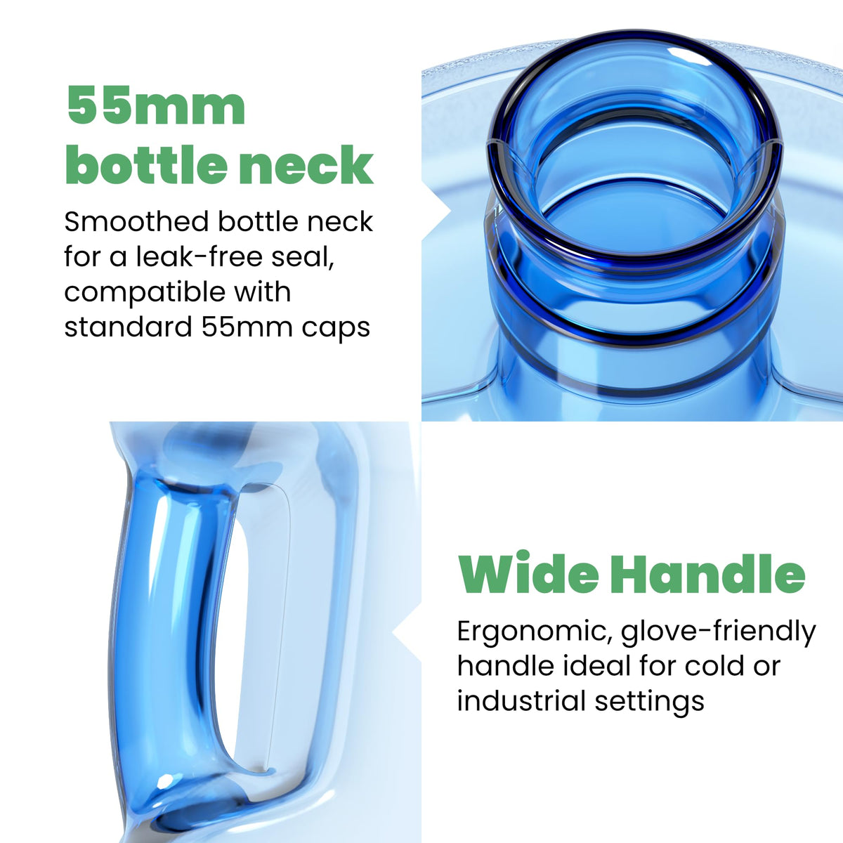 5 Gallon Reusable Plastic Water Jug X18579