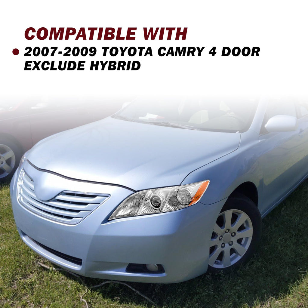 Headlight Compatible with 2007-2009 Toyota Camry Q854784
