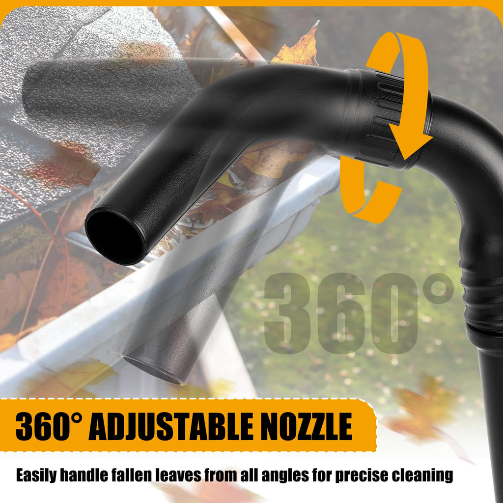 Gutter Cleaning Kit with 360° Adjustable Nozzle K69947