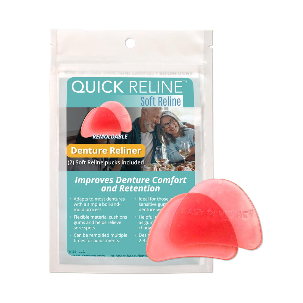 Soft Reline Denture Reliner Kit for Full & Partial Dentures E89378