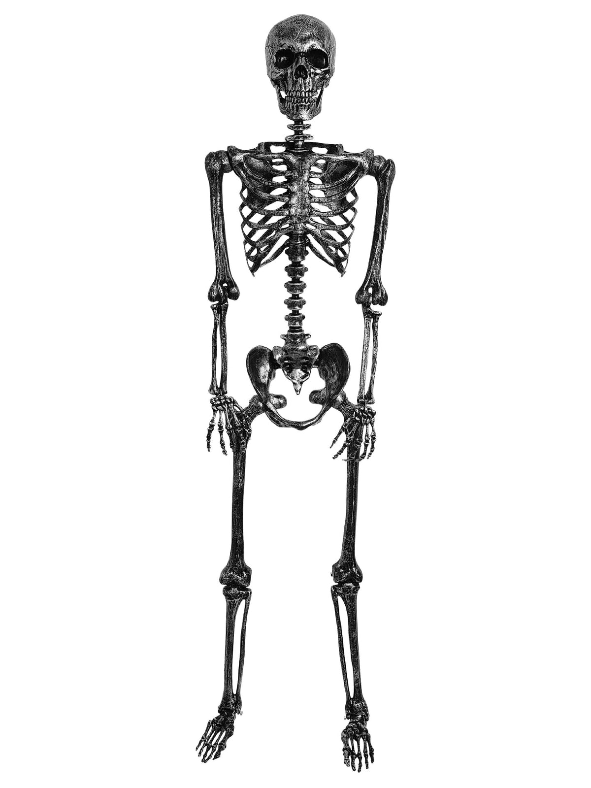 5 FT Posable Black Skeleton D3075