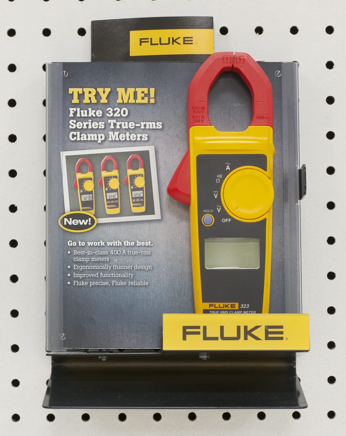 Clamp Meter, Measures AC Current to 400 A & AC/DC Voltage to 600 V T766143