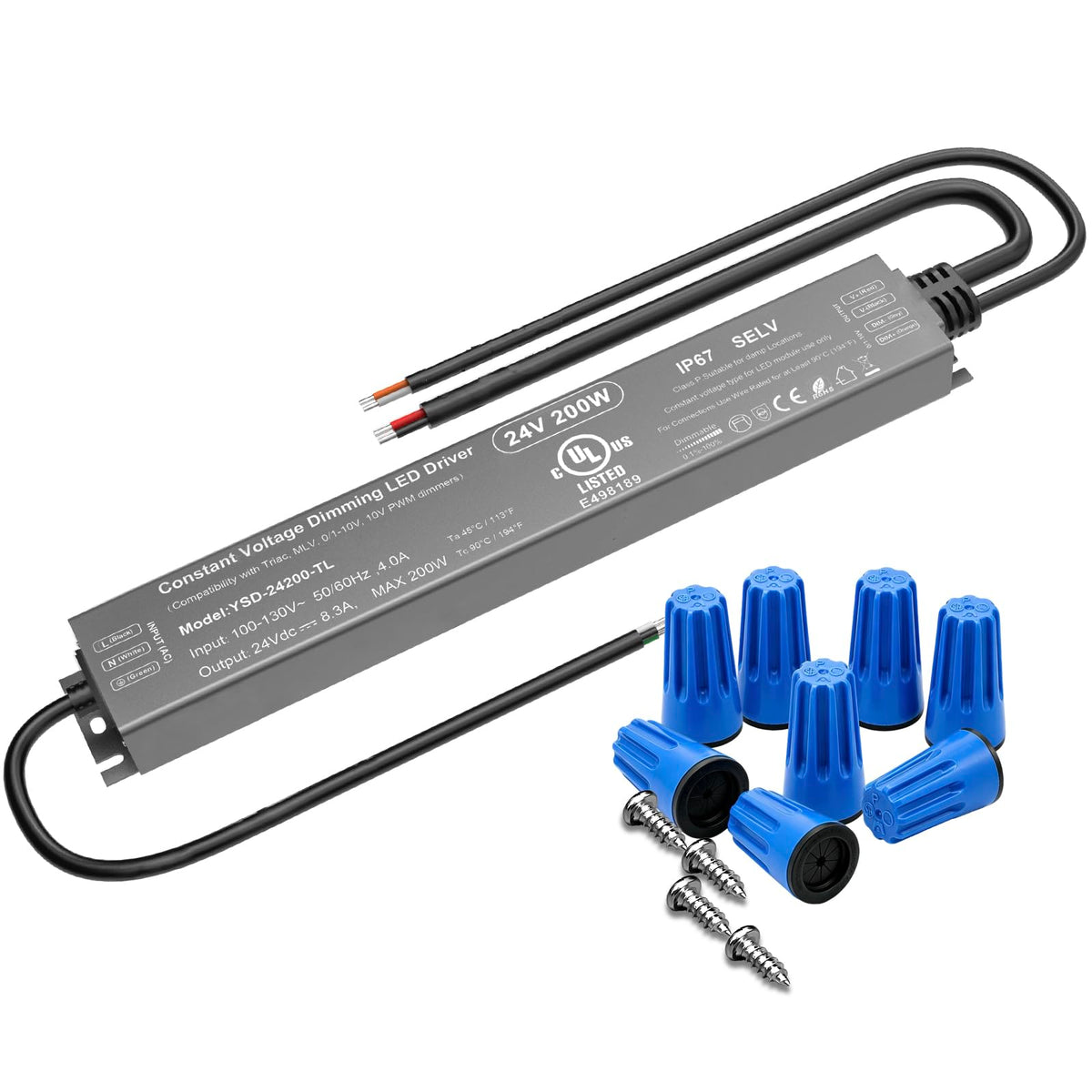 200W 24V Dimmable LED Driver I748390