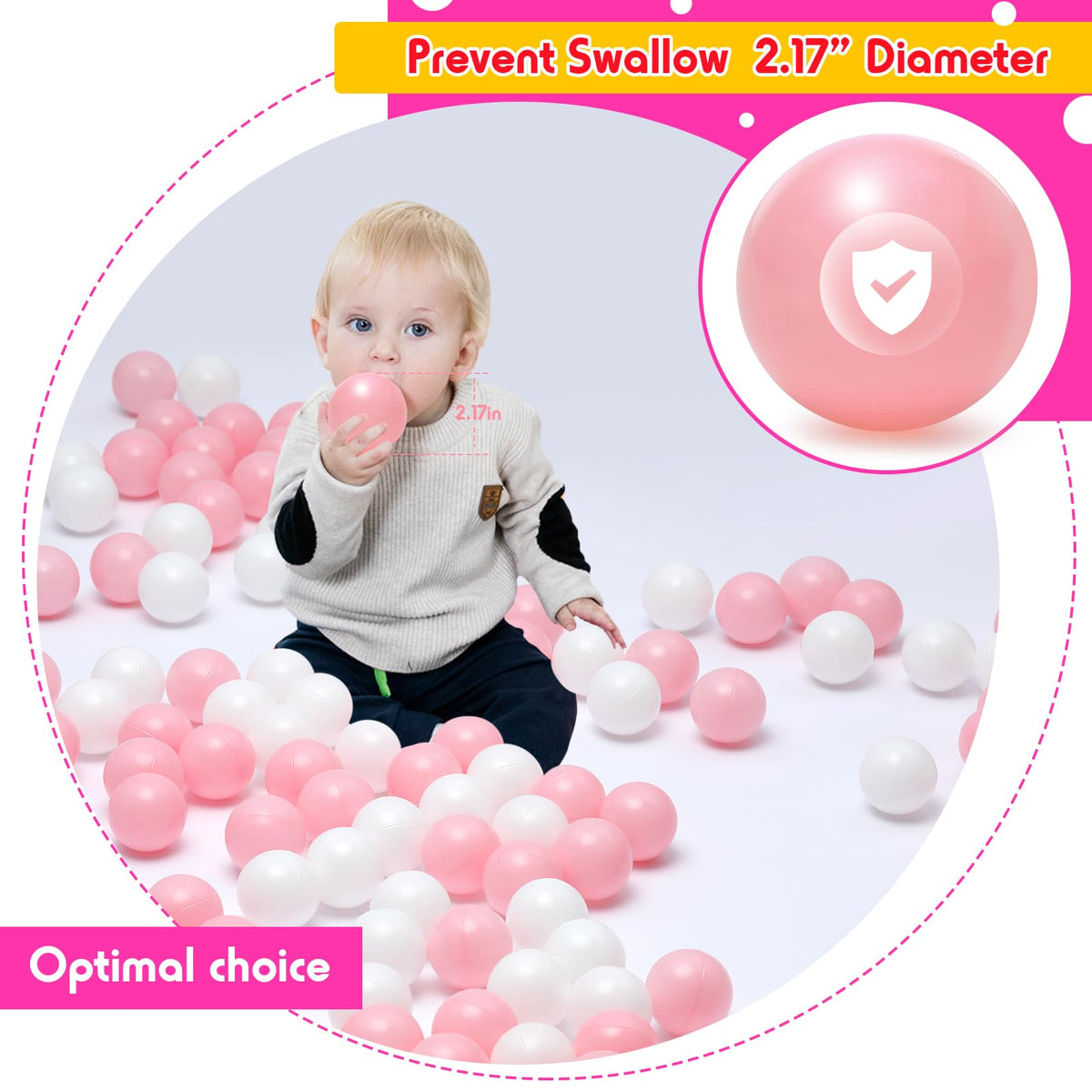 100 Ball Pit Balls Y956821