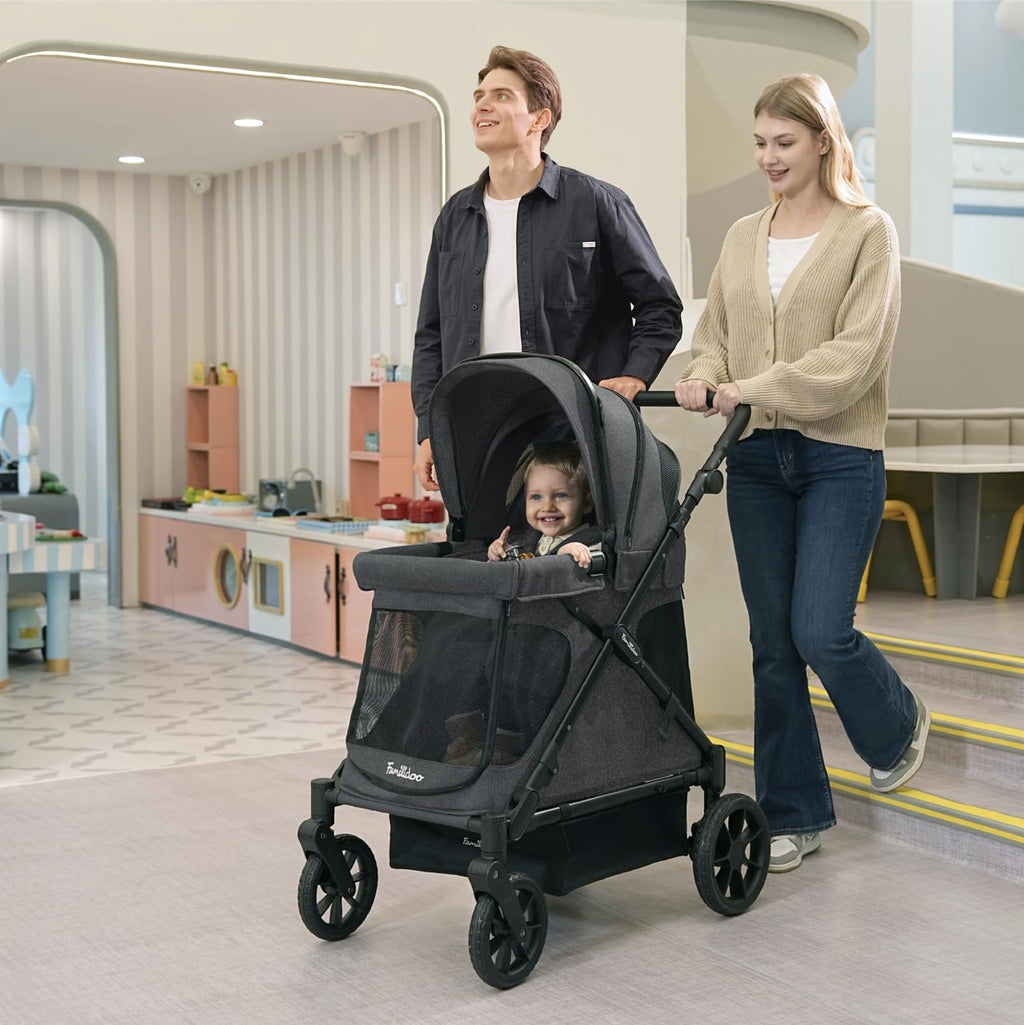 Foldable Lightweight All-Terrain Kids Wagon Stroller E2758