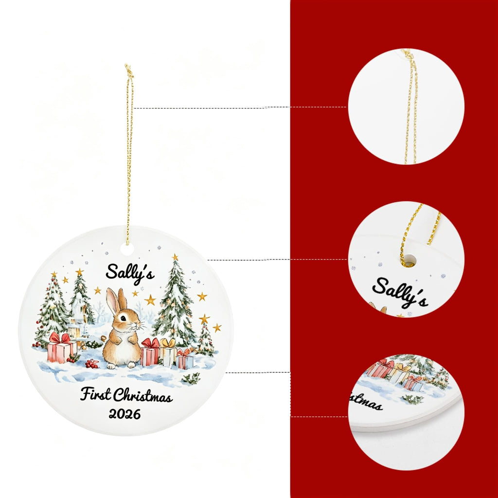 Baby First Christmas Ornament 2026 E2155