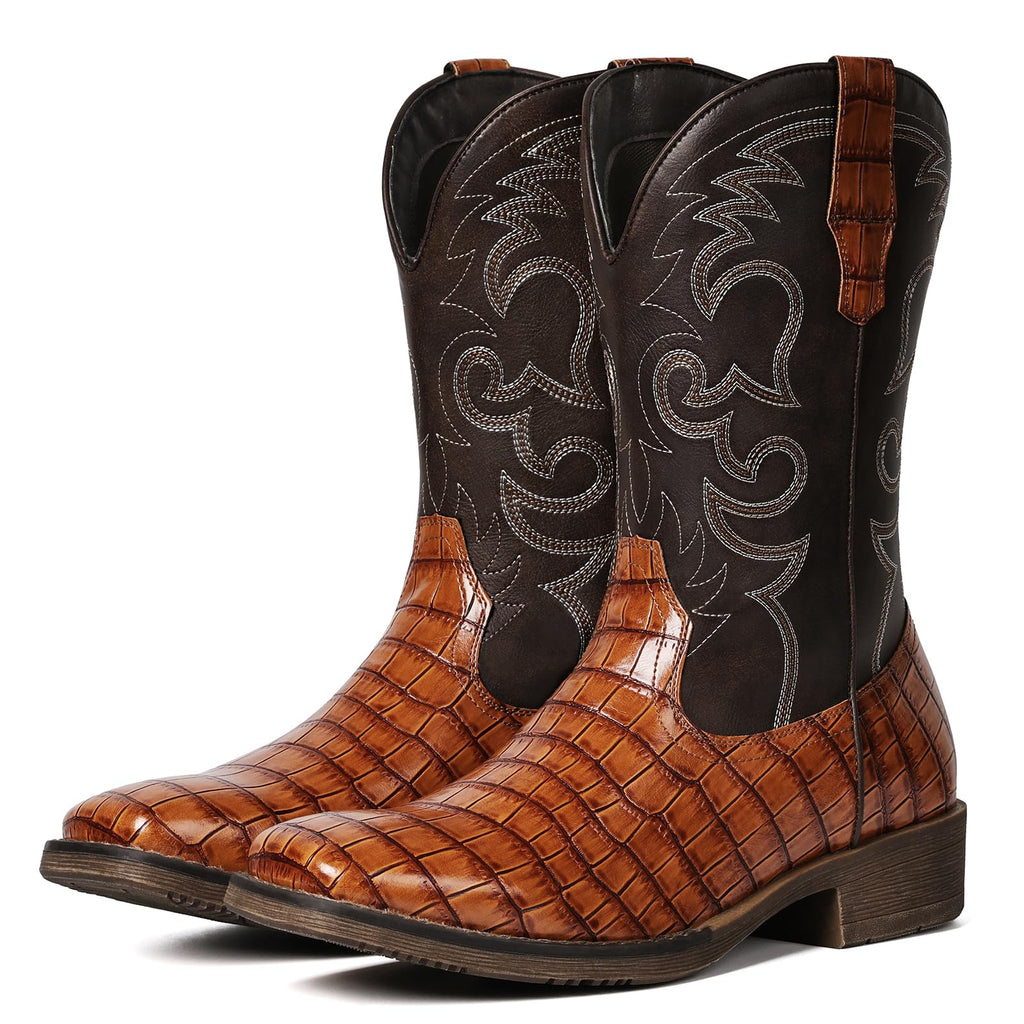 Cowboy Boots for Men Caiman Tail Print G658227