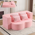 Pink Convertible Sofa Bed K579256
