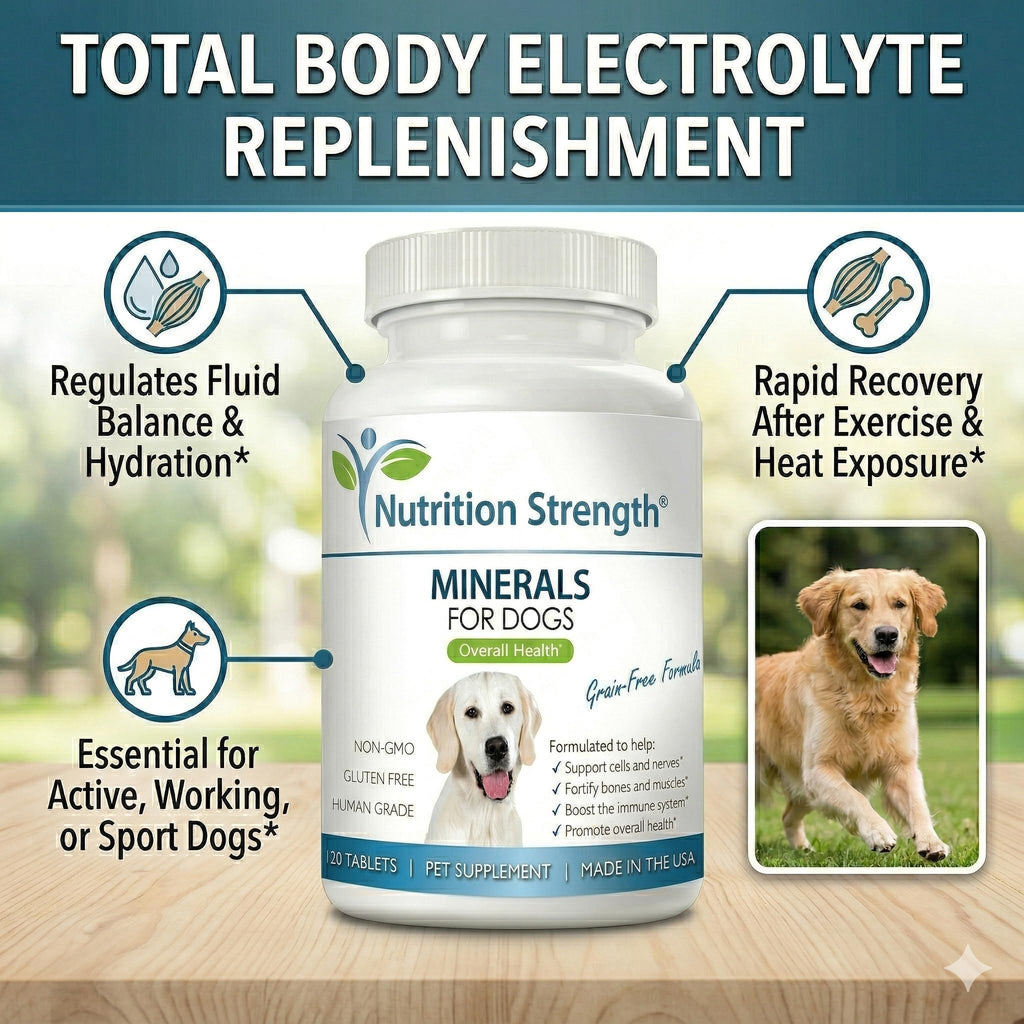Dog Minerals & Electrolytes 120 Tablets A171