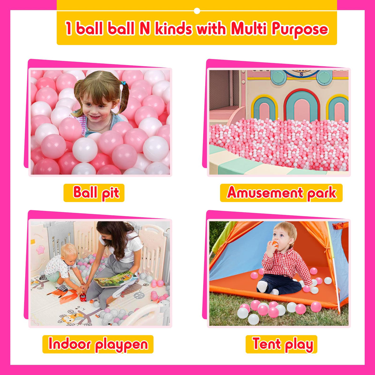 100 Ball Pit Balls Y956821