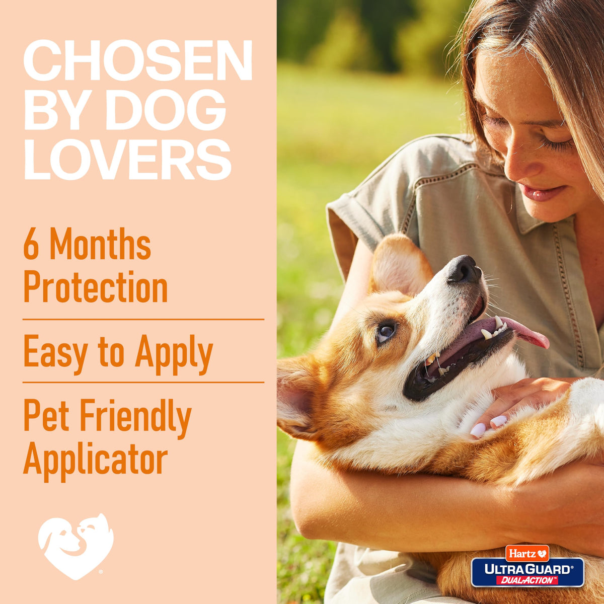 Flea & Tick Topical Dog Treatment 6 Months 5-14 Pound Dogs 6-count J609648