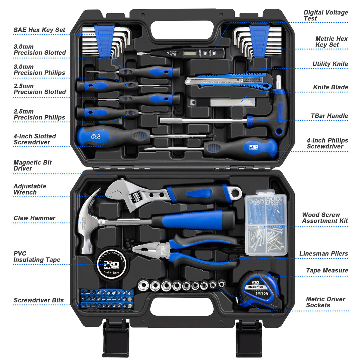 179-Piece Home Tool Kit V466