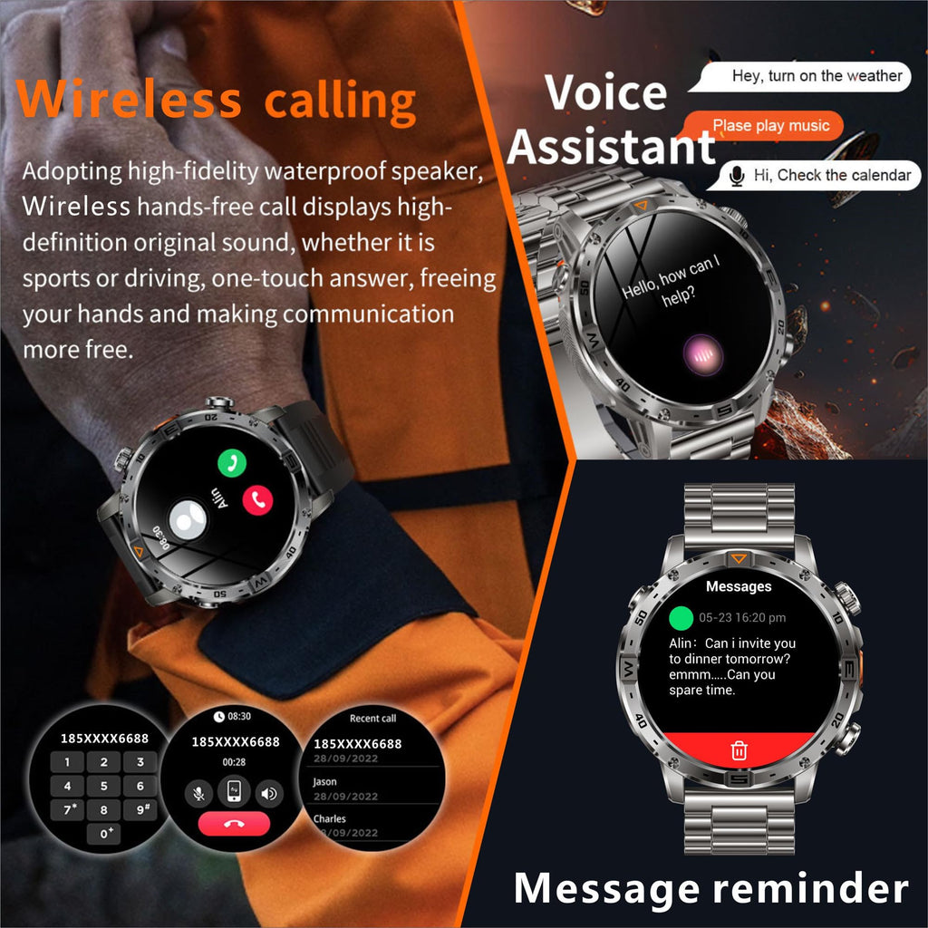 1.7" HD Touchscreen IP68 Waterproof Smart Watch F269