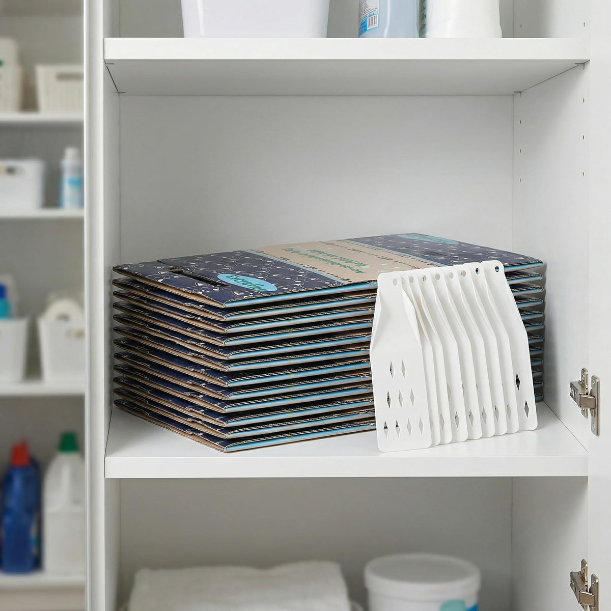 8 Pcs Disposable Cat Litter Box with Scoops P917603