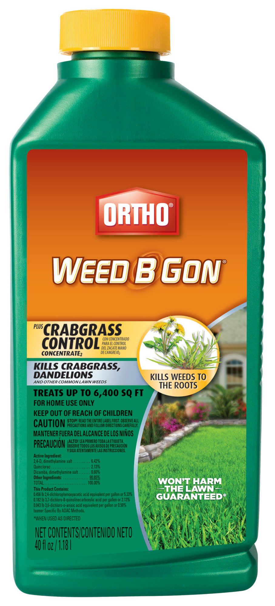 Ortho Weed B Gon Plus Crabgrass Control Concentrate2, 40 oz. F66364