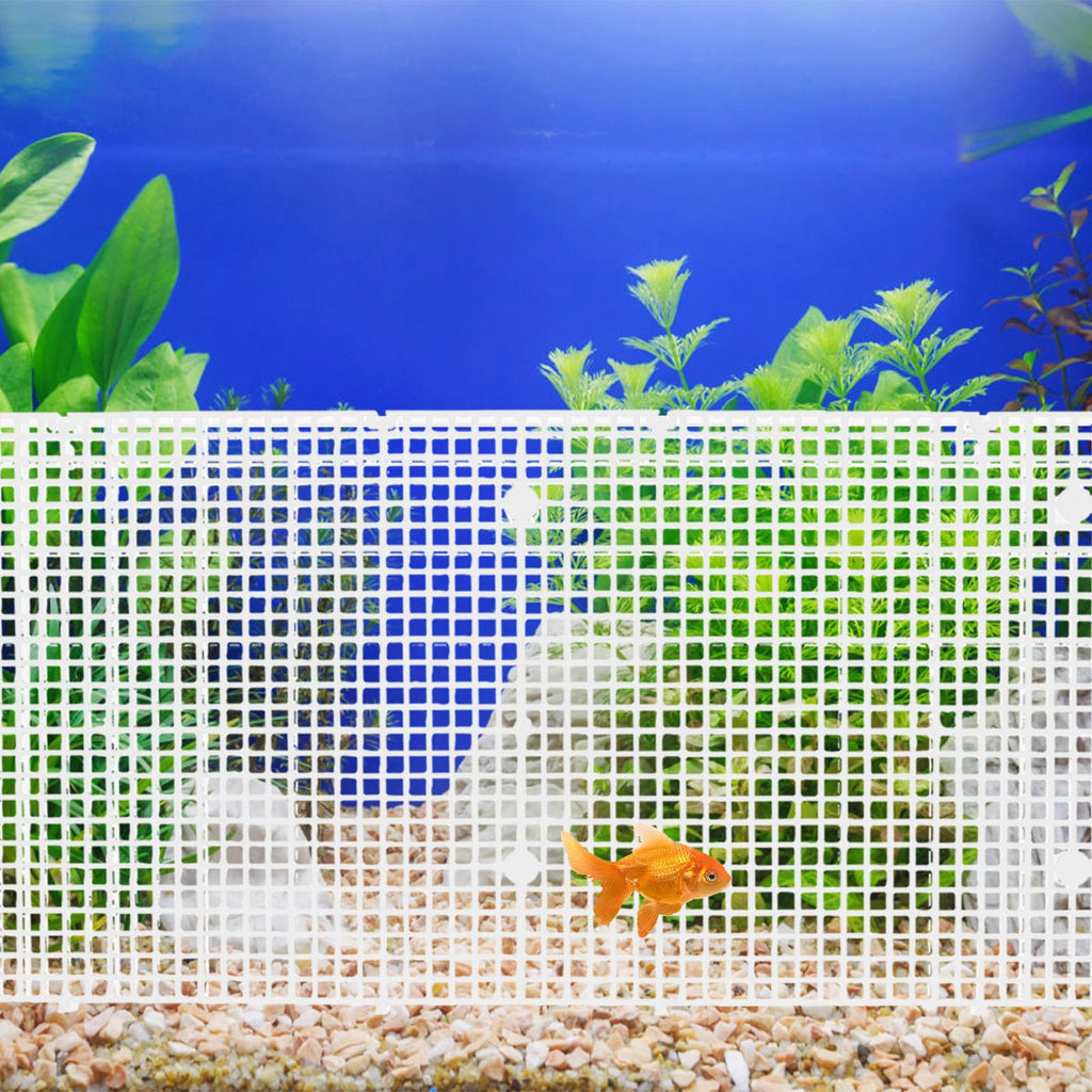 4pcs Cuttable Plastic Aquarium Tank Dividers with Suction Cups B3299