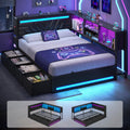 Full Corner Bed with Drawers Z20709