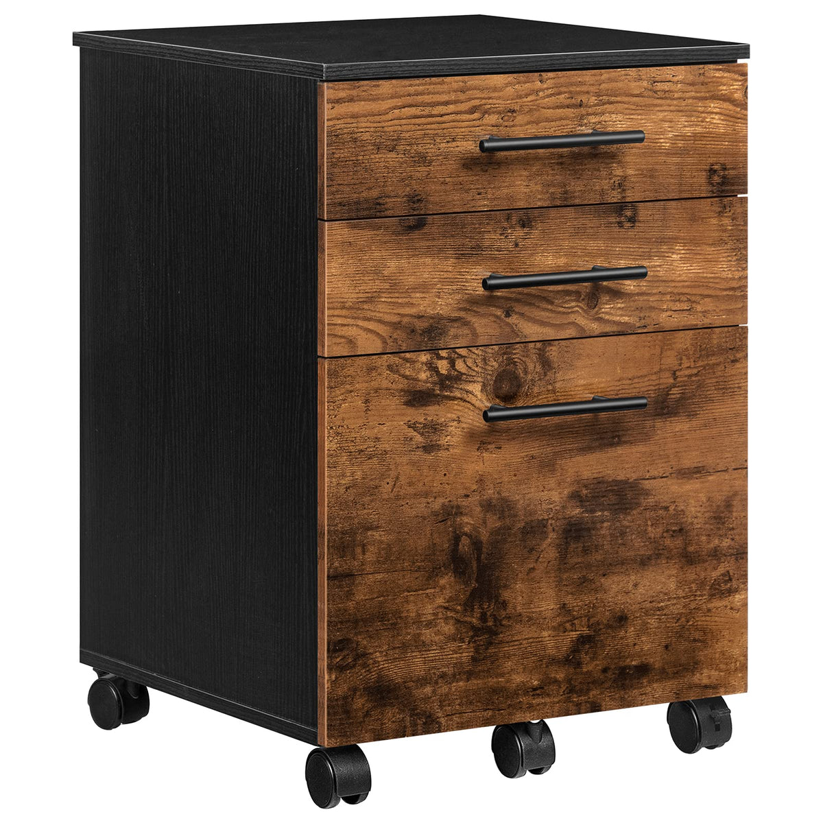 3 Drawer Wood File Cabinet V843164