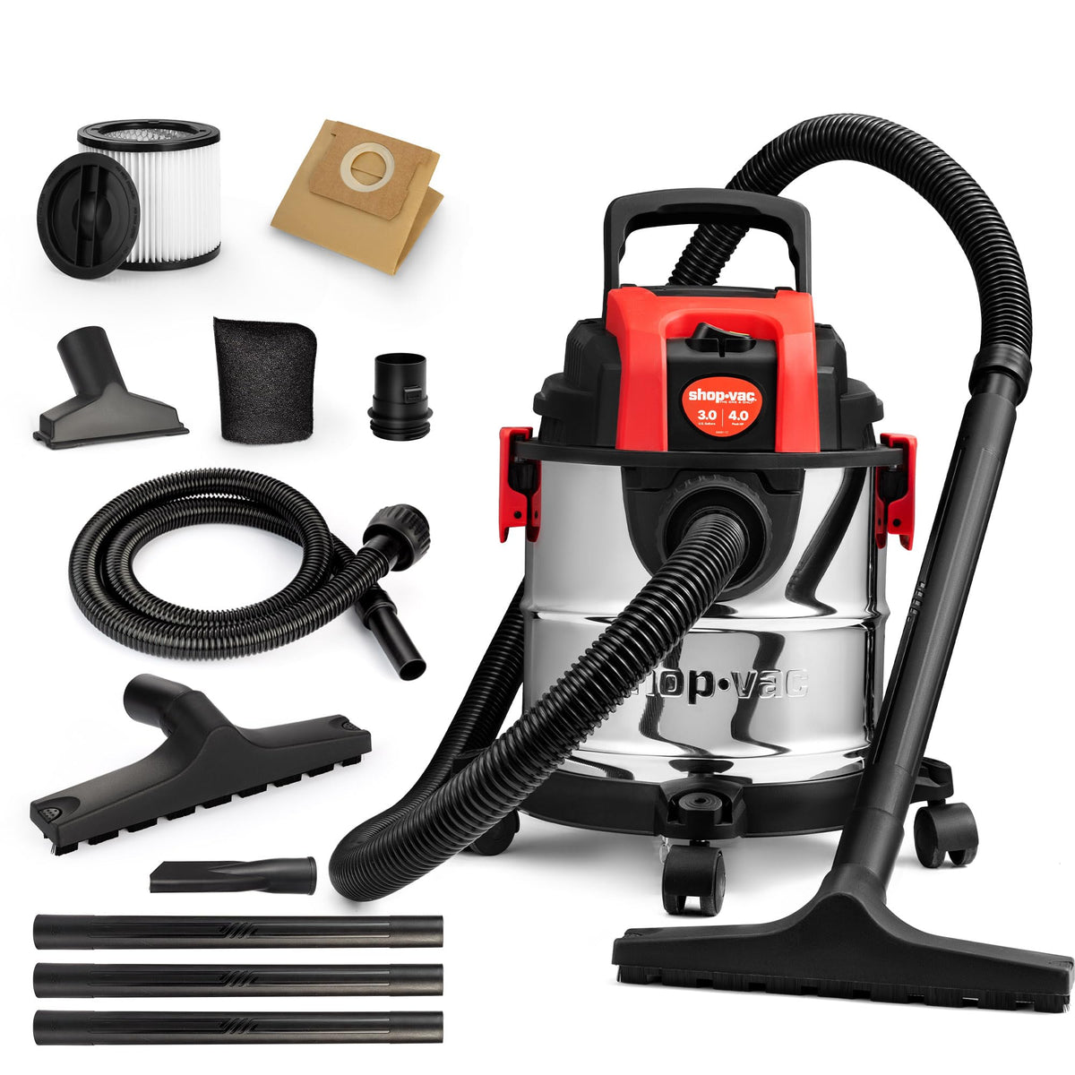3 Gallon Wet/Dry Vacuum with Blower J27763