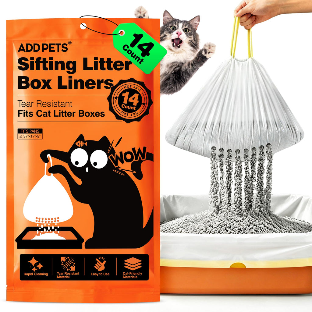 Sifting Litter Box Liners 14 Count W802705