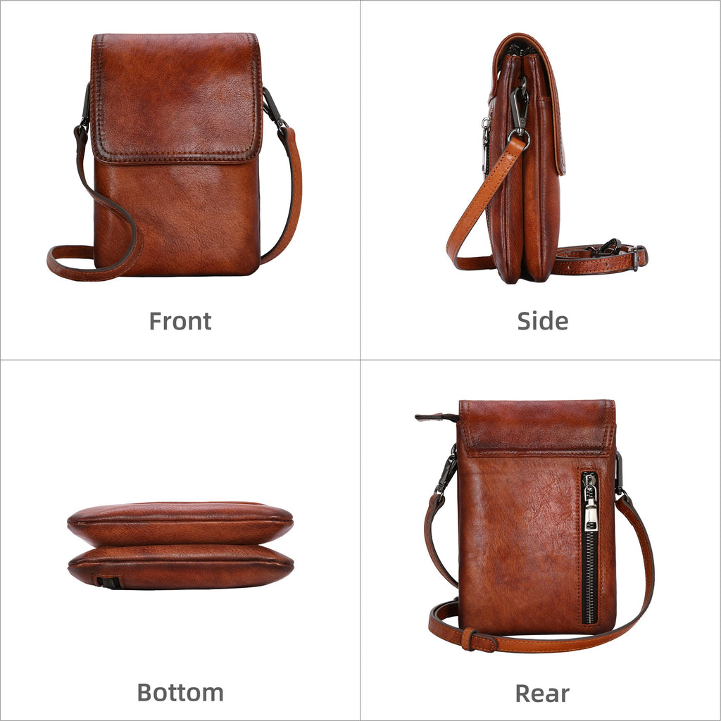 Rfid Blocking Small Crossbody Bag U6826